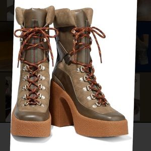 STELLA MCCARTNEY Lace up Ankle Boot